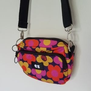 Lazy Oaf Mini Bear Bag Crossbody Sling Cute Floral